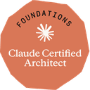 Claude Certified Architect – Foundations badge
